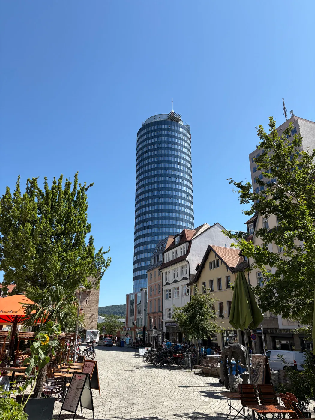 Jentower seen from the old town